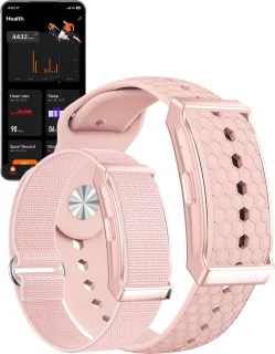 De Shrivasta Activity Tracker Plus Dames Armband Roze in één oogopslag
