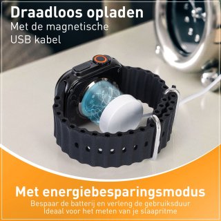 Wat vinden we goed aan de Techancy Smartwatch - Zwart