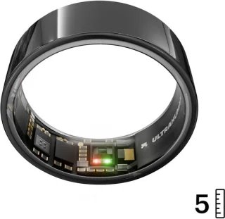 Ultrahuman AIR Smart Ring, Aster Black, maat 5