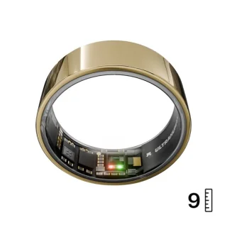 Ultrahuman AIR Smart Ring, Bionic Gold, maat 9