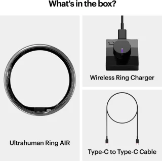 Ultrahuman Ring Air Maat 13 Silver