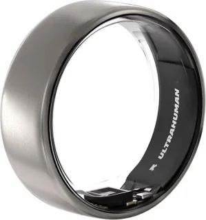 Ultrahuman Ring Air Smartring Maat 10 Raw Titanium