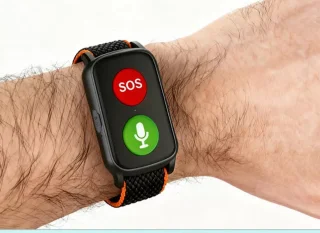 Wat vinden we goed aan de WatchToCare Lifeline Alarmhorloge - Rood