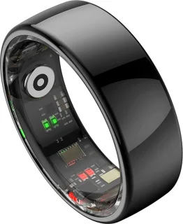 WizBay Premium Select Aluminium Dark Grey Smart Ring #08