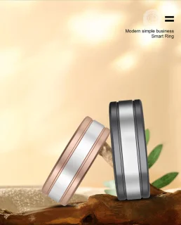 WizBay Premium Select Aluminium Smart Ring #12 Dark Grey