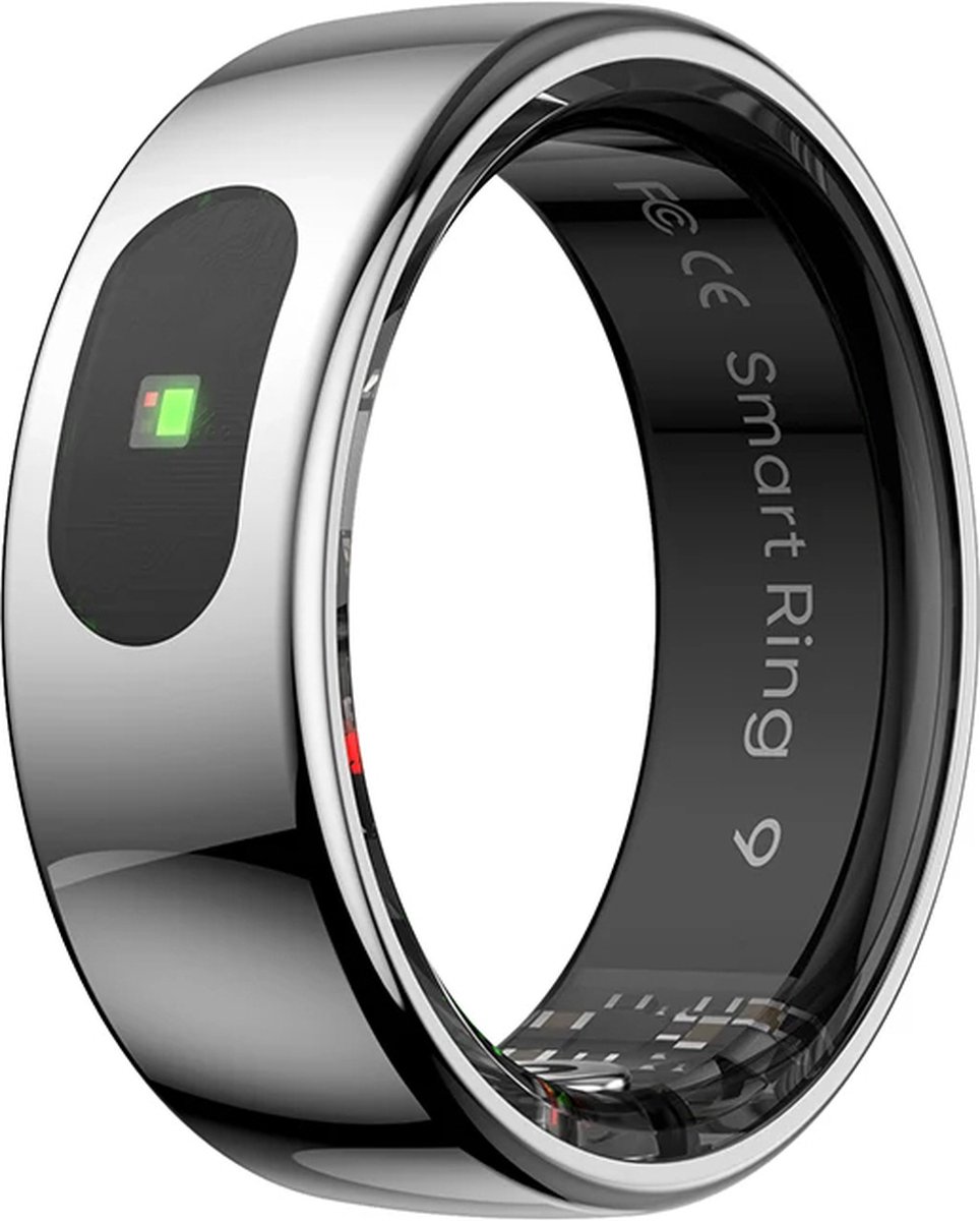 De WizBay Premium Select Aluminium Smart Ring #8 Zilver in één oogopslag