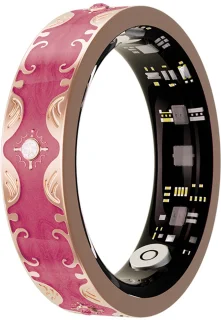 De WizBay Premium Select Bohemian Brilliant Smart Ring 2026 Rose Red maat 7 in één oogopslag