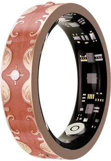 WizBay Premium Select® Bohemian Coral Orange Smart Ring 2026 #8
