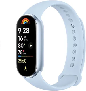 Xiaomi Band 9 Activiteitenarmband Blauw Transparant
