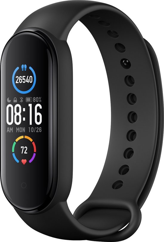Xiaomi Mi Band 5 Zwart — Slimme eenvoud, grotere inzichten