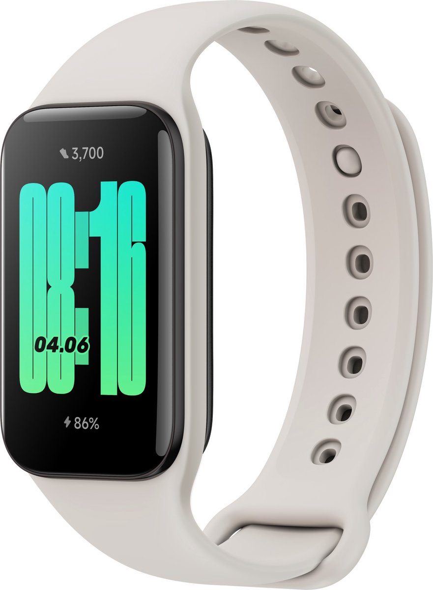 De Xiaomi Redmi Smart Band 2 Ivory Wit in één oogopslag