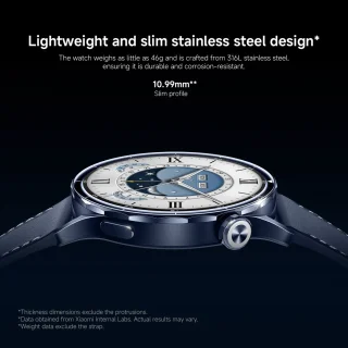 Wat vinden we goed aan de Xiaomi Watch S5 46mm Smartwatch Zwart