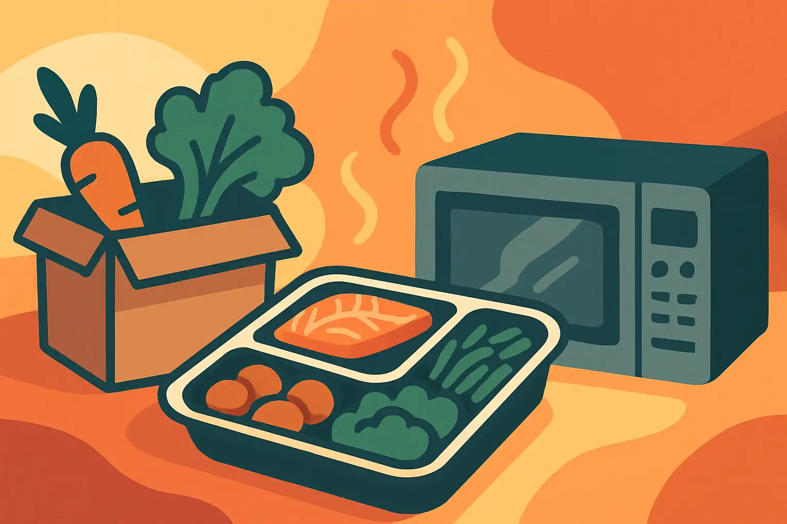 De mealkit-hack: zo optimaliseer je foodboxen voor perfecte resultaten in je combimagnetron