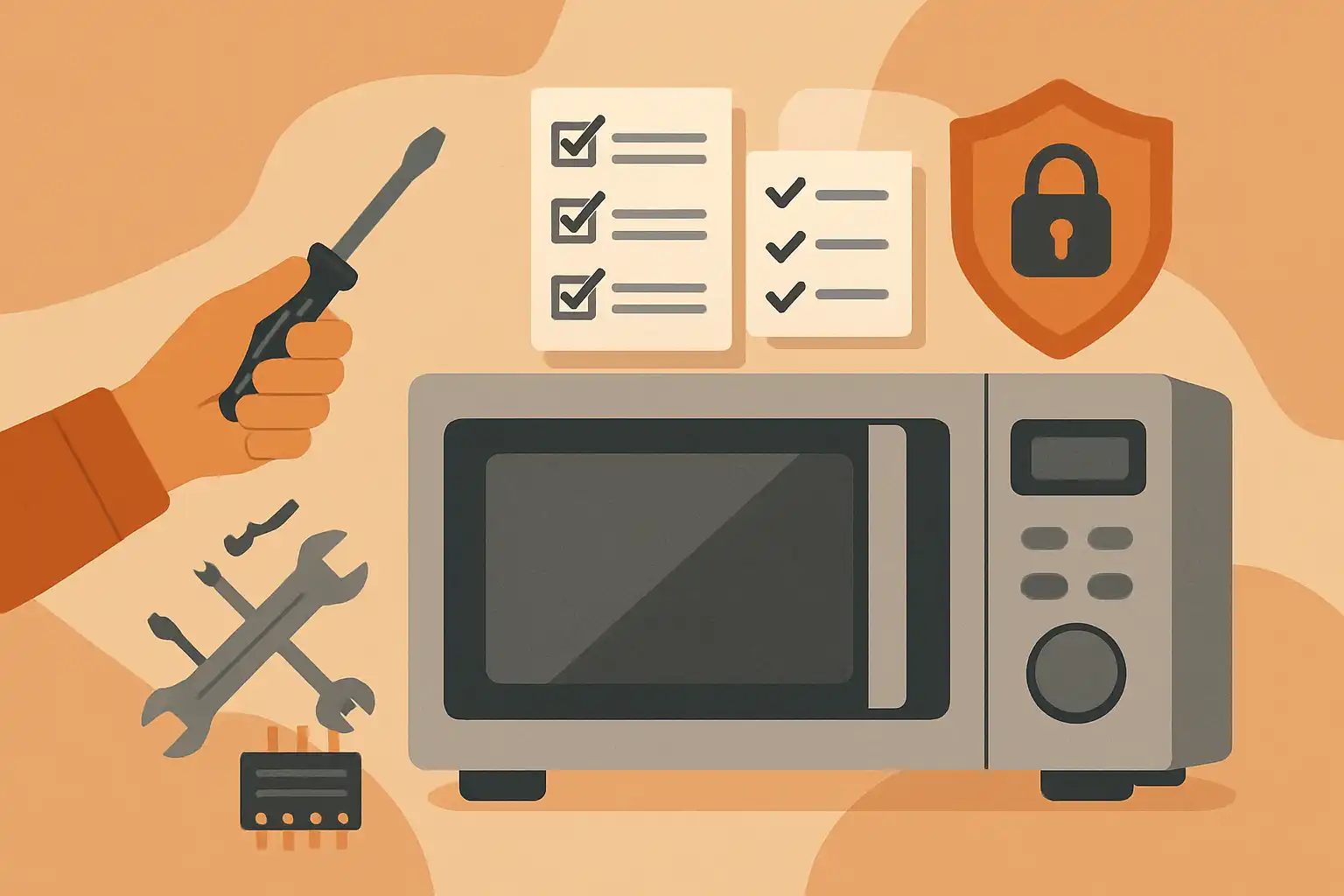 Doe-het-zelf combimagnetron: hoe je 'm repareert, upgrade en veilig onderhoudt