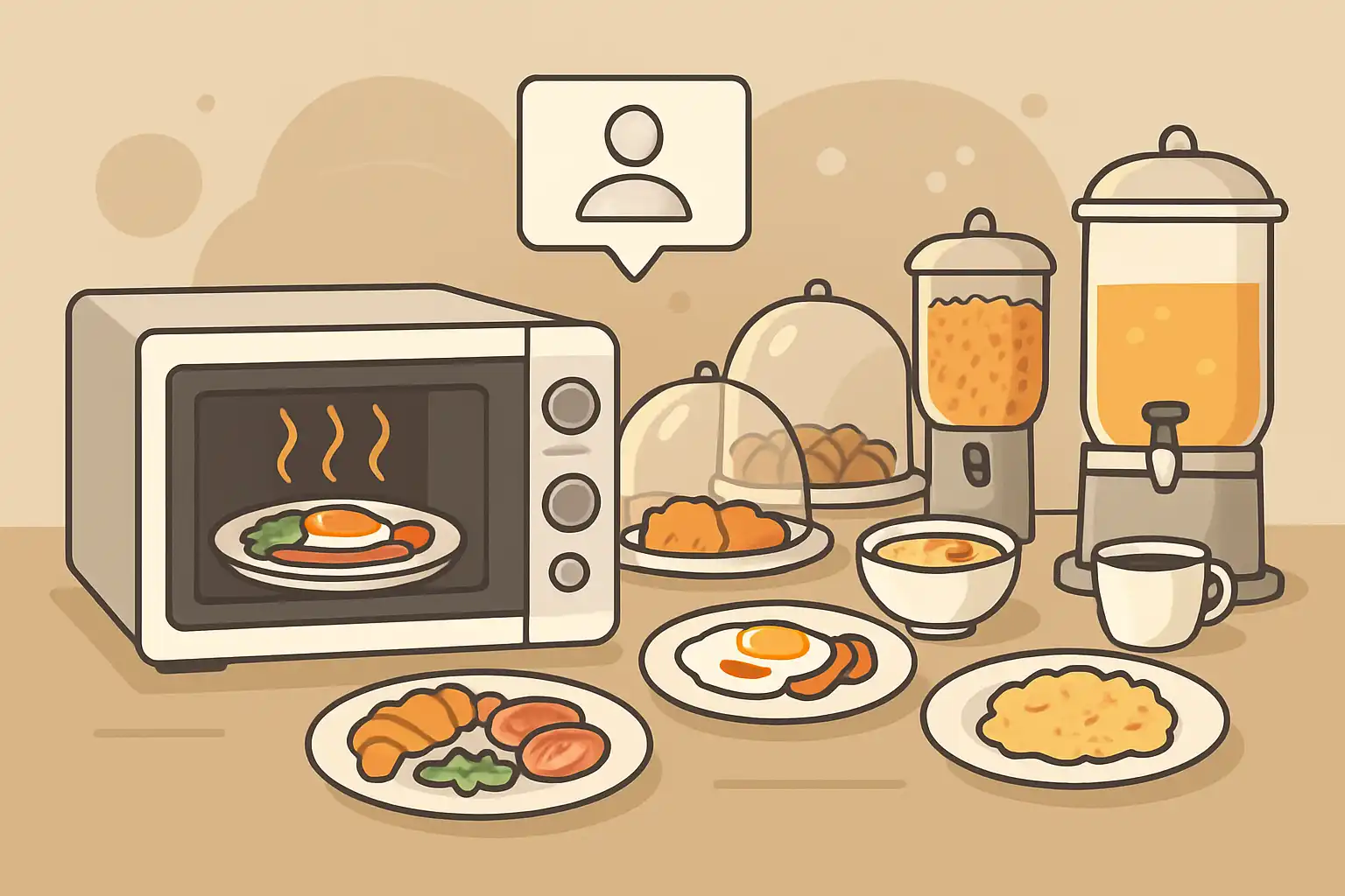 Hotelontbijt 2.0: zo personaliseren combimagnetrons het buffet en verminderen ze voedselverspilling