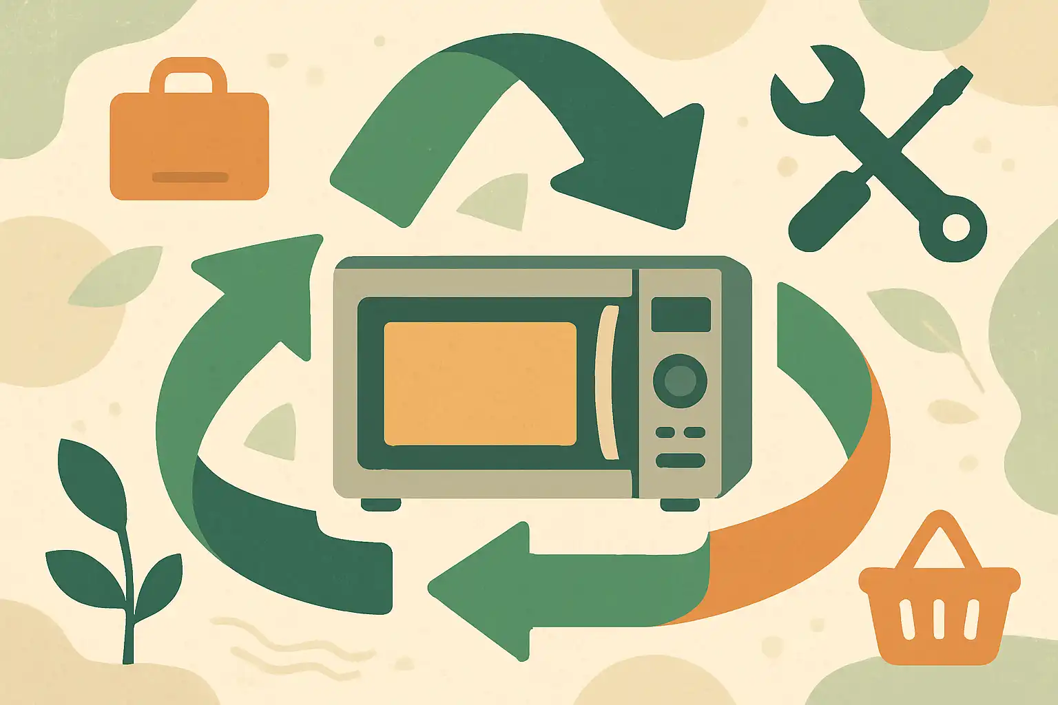 Huur, repareer, hergebruik: hoe de circulaire economie de toekomst van de combimagnetron verandert