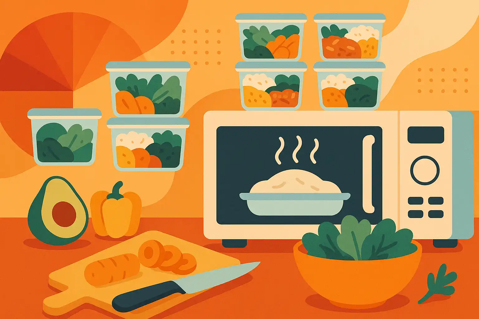 Meal-preppen 2.0: hoe je in één sessie vijf dagen eten bereidt met alleen een combimagnetron
