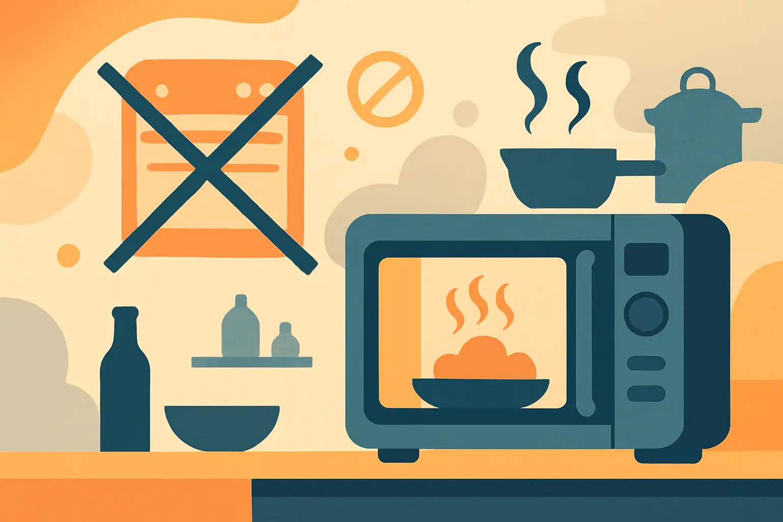 Tijdelijk zonder oven? zo overleef je twee weken met alleen je combimagnetron