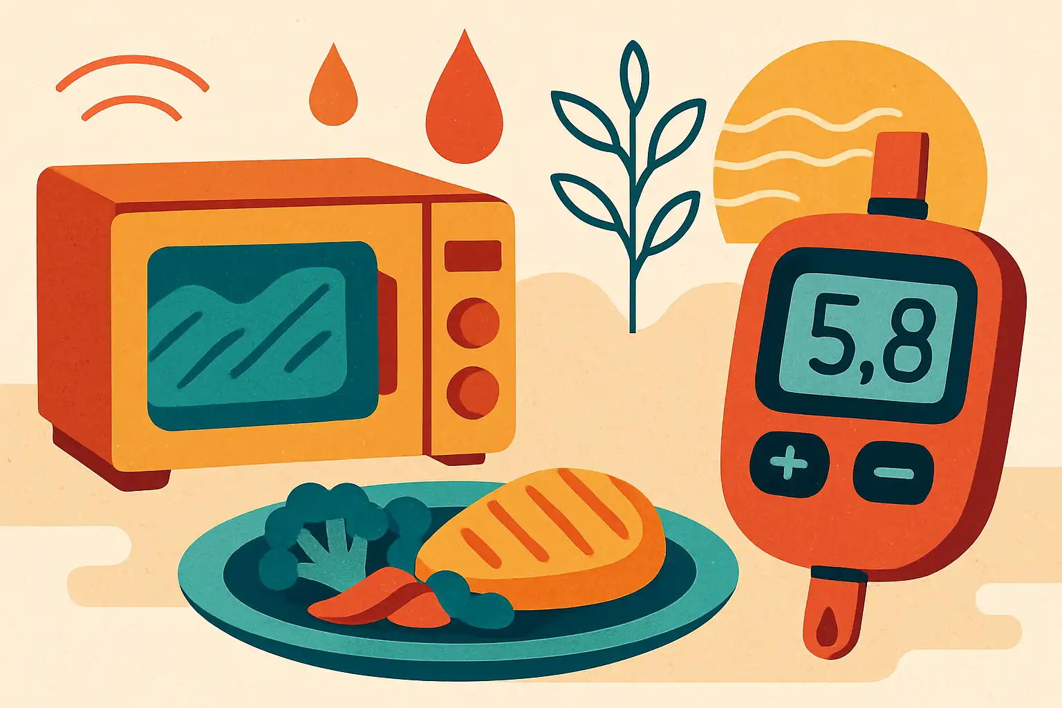 Zo beheer je je bloedsuiker met een combimagnetron: diabetesvriendelijke tips en snelle recepten