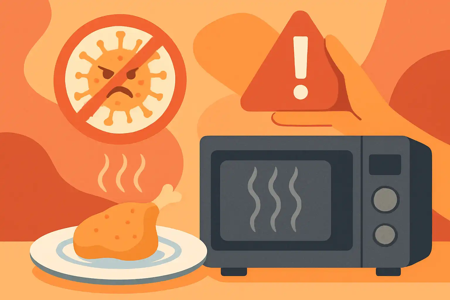 Zo voorkom je voedselvergiftiging met je combimagnetron: de onmisbare opwarmregels