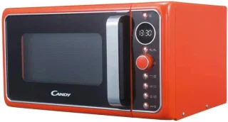 Magnetron met Grill en CRISP-Functie, 25 Liter, Vrijstaand, Vintage Stijl, 900W
