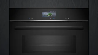Siemens HM776GKB1 - Zwart - 67 L - 800 Watt -
