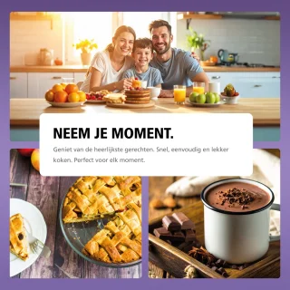 Brabantia BBEK1145DG Magnetron met Grillfunctie - Vrijstaand - 13 automatische kookprogramma's