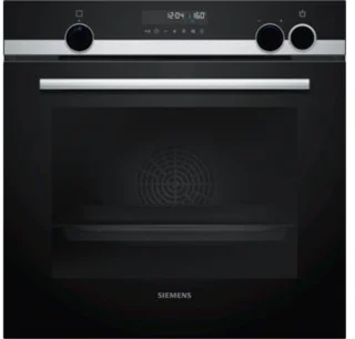 geïntegreerde combi stoomoven 71l 60cm ecoclean RVS - siemens - HR538ABS1