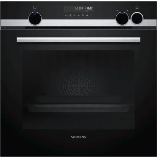 geïntegreerde combi stoomoven 71l 60cm ecoclean RVS - siemens - HR538ABS1