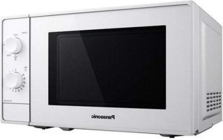 Eenvoudige en betrouwbare 800 W solo magnetron — compact, wit en praktisch