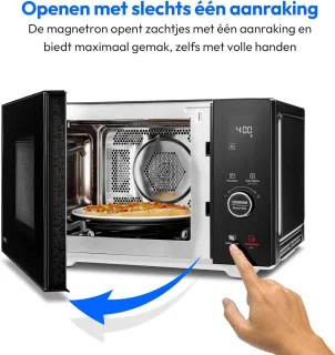 Magnetron met grill en heteluchtfunctie 25 liter - 900 watt - 11 programma's
