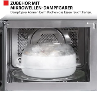 Combi magnetron - magnetron - combi magnetron vrijstaand - combimagnetron vrijstaand - combimagnetron inbouw - combi oven - combi magnetron inbouw - combimagnetron - Heteluchtoven - 26 Liter
