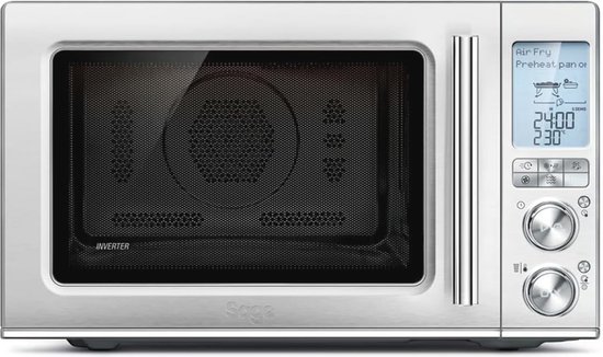 3-in-1 Friteuse Heteluchtoven Magnetron Geborsteld Roestvrij Staal review