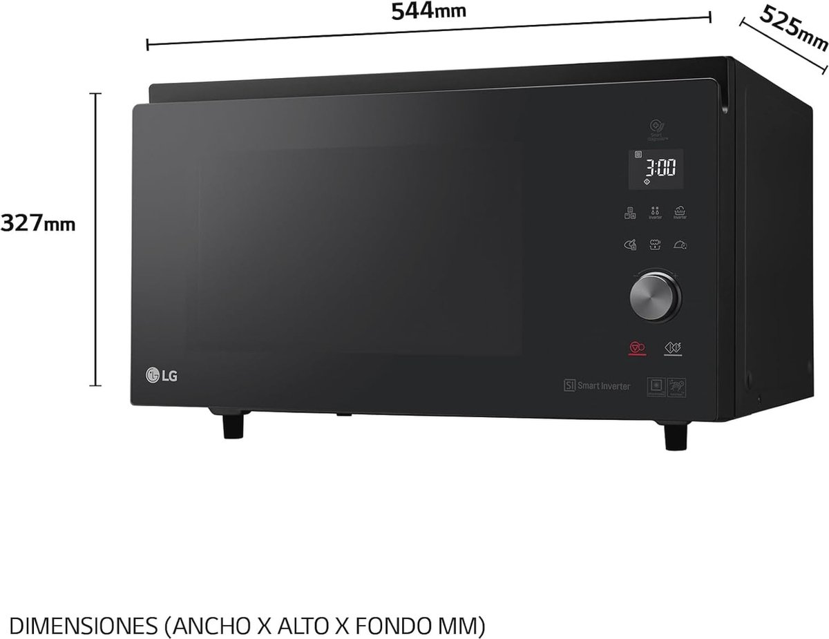 4-in-1 Magnetron 39L Digitale Display Inverter