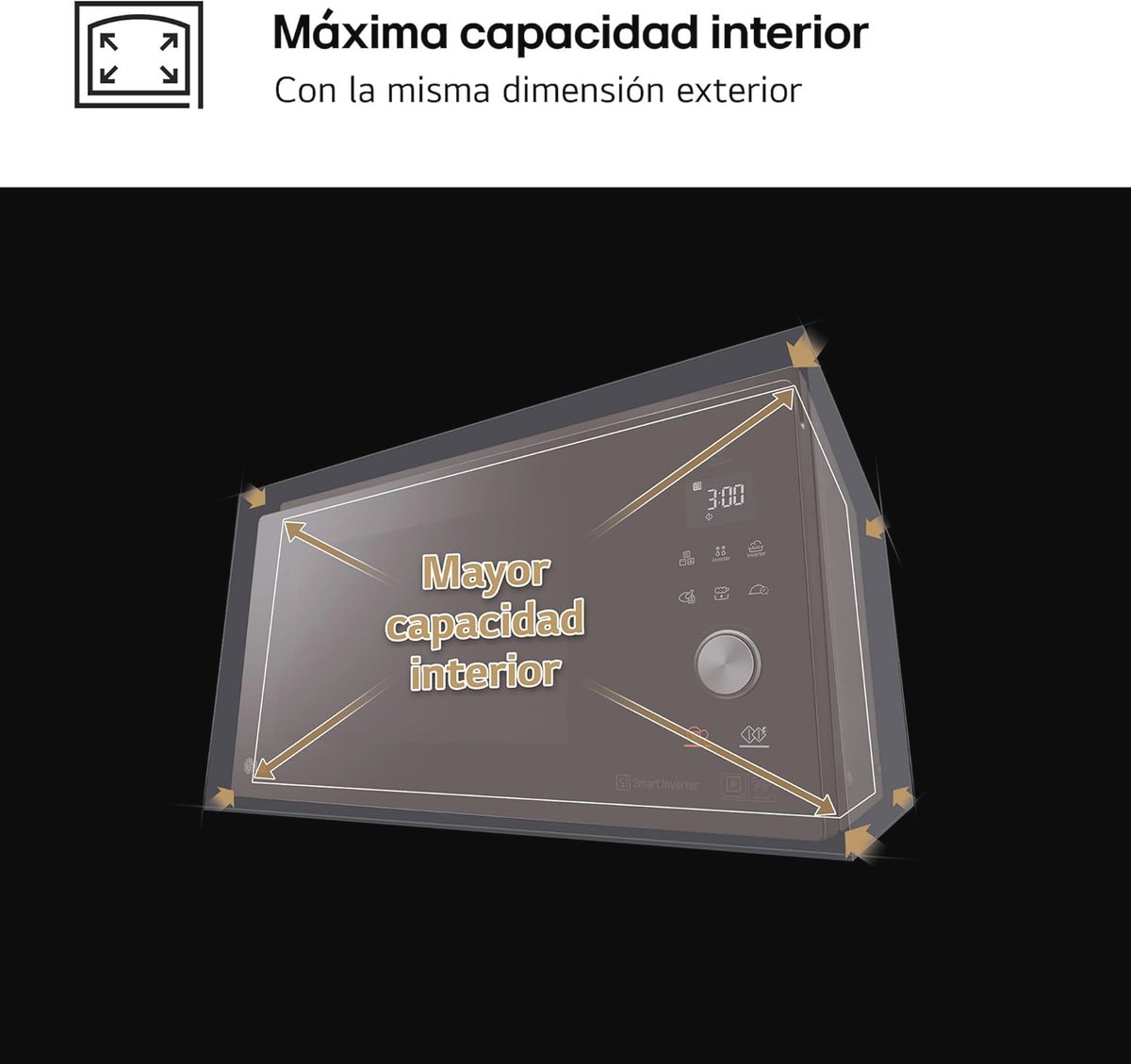 4-in-1 Magnetron 39L Digitale Display Inverter