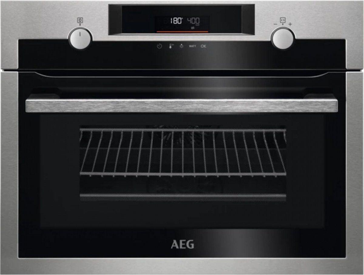 AEG CME565060M Inbouwoven CombiQuick Inox