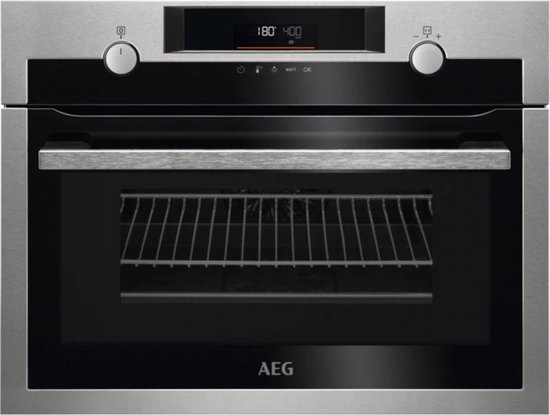 AEG CME565060M Inbouwoven CombiQuick Inox