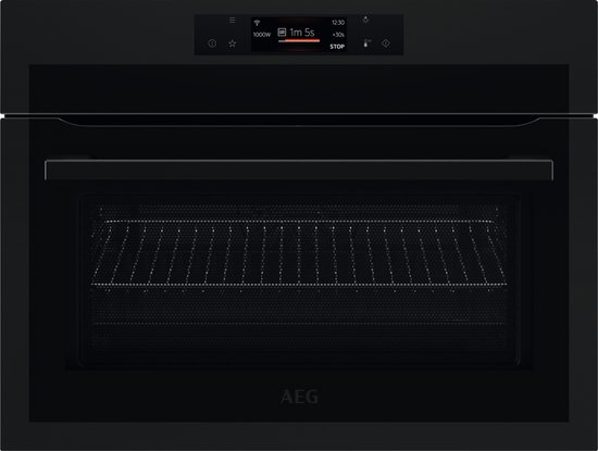 AEG KME768080T Combi-oven Mat Zwart 43L