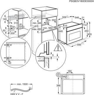 AEG KMK968000M Combi-magnetron 43L 1000W
