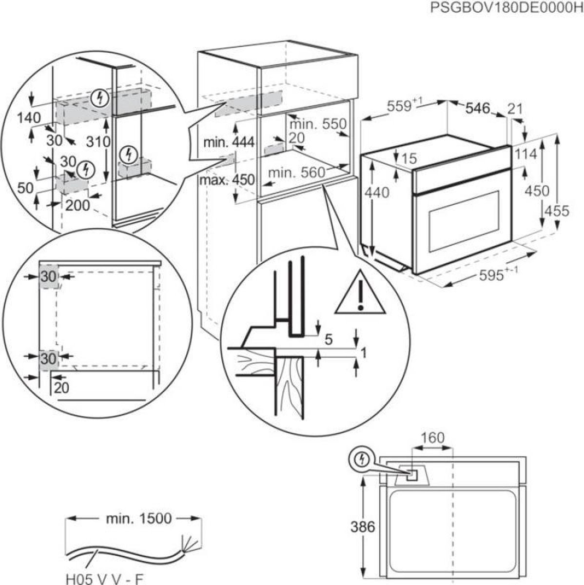 AEG KMR721000B Combi-magnetron Inbouw
