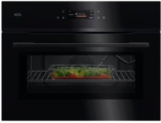 De AEG NKK8N601B Inbouw combi-oven 45 cm in één oogopslag
