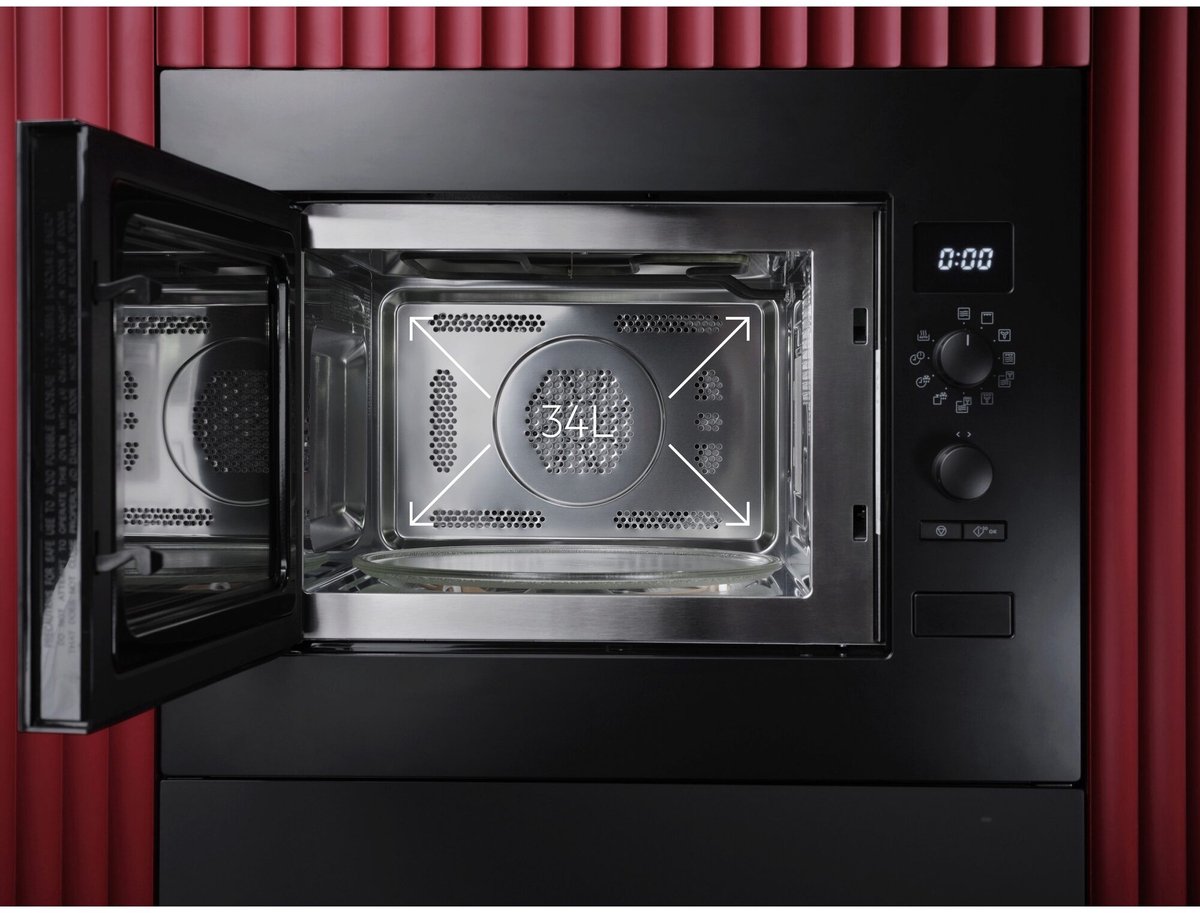 AEG TS5CM25TB Inbouwmagnetron 5000 Serie Zwart