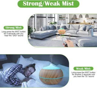 Aroma Diffuser Luchtbevochtiger