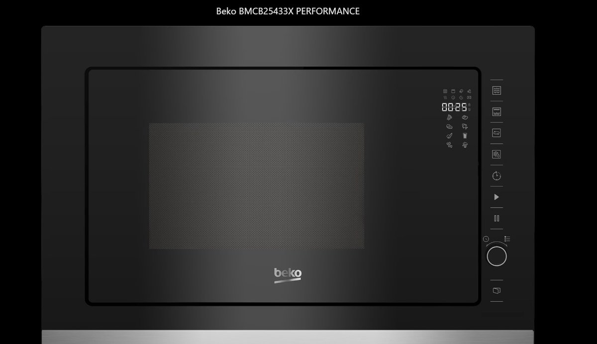 De Beko BMCB 25433 X Inbouwmicrogolf in één oogopslag