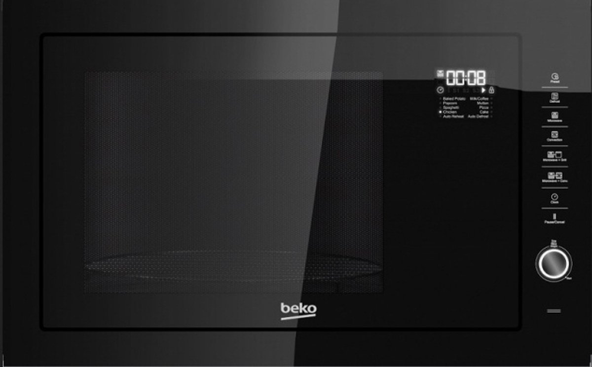De Beko MGB 25333 BG Inbouwmagnetron in één oogopslag