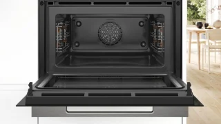 Bosch CMG7241B1 Serie 8 inbouw combi-oven 45 cm