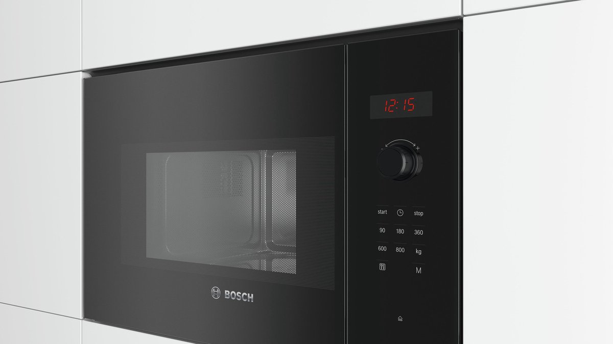 Bosch Serie 4 BFL523MB1F Inbouwmagnetron Zwart