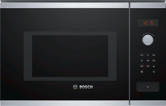 Bosch Serie 4 BFL553MS0 Combinatiemagnetron 25L Zwart Roestvrijstaal