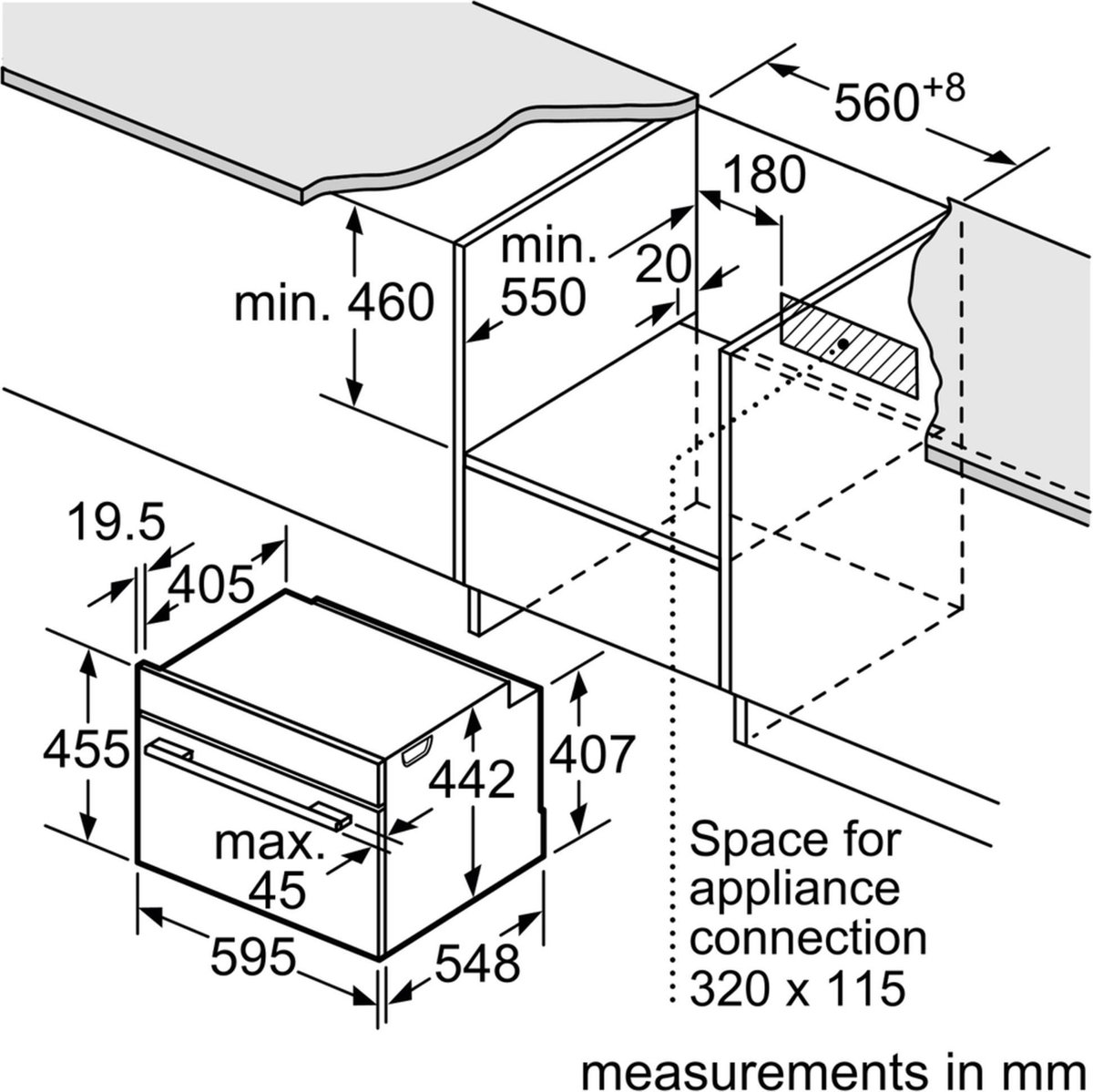 Bosch Serie 8 CMG633BS1 Inbouwoven