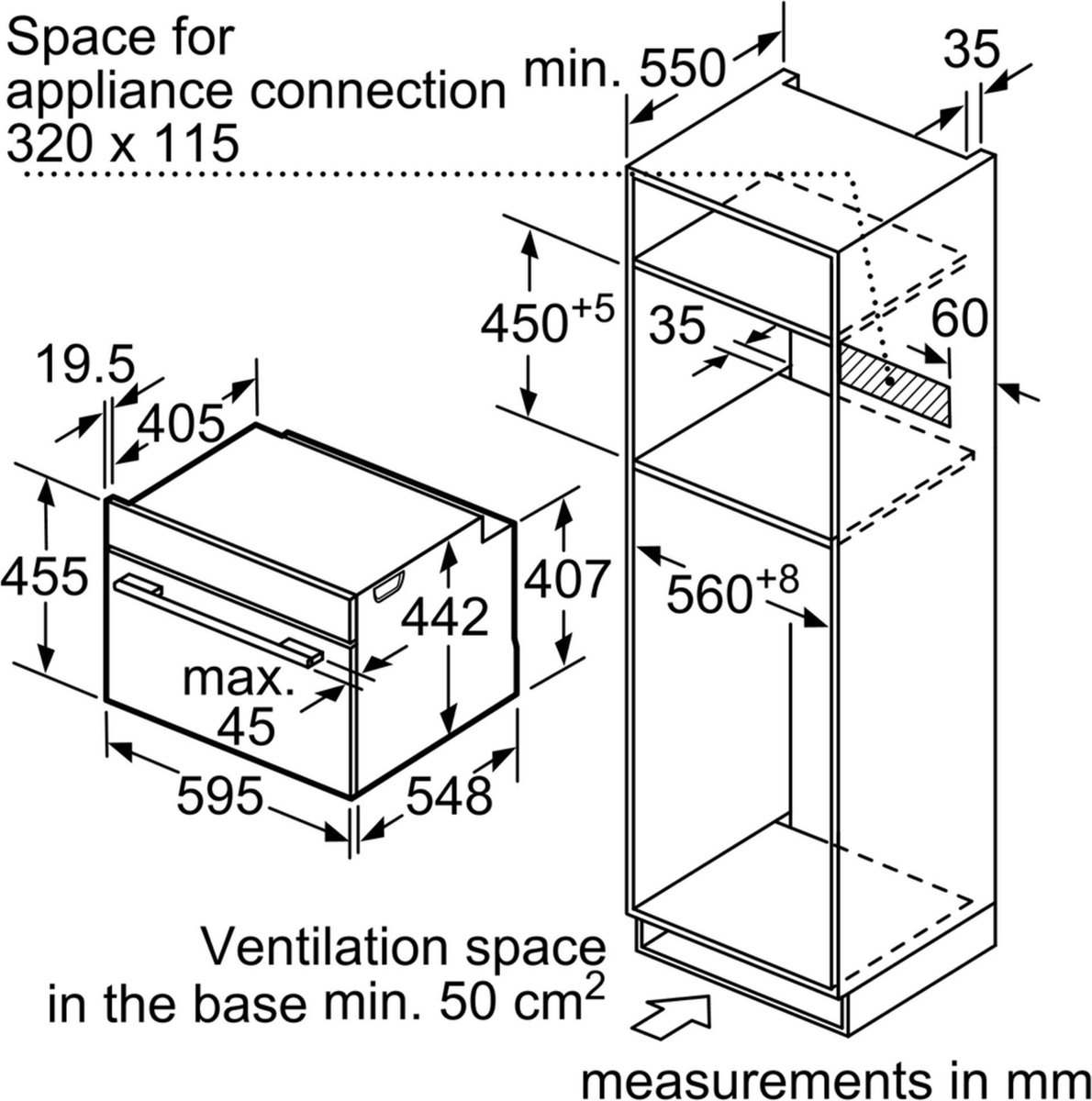 Bosch Serie 8 CMG633BS1 Inbouwoven